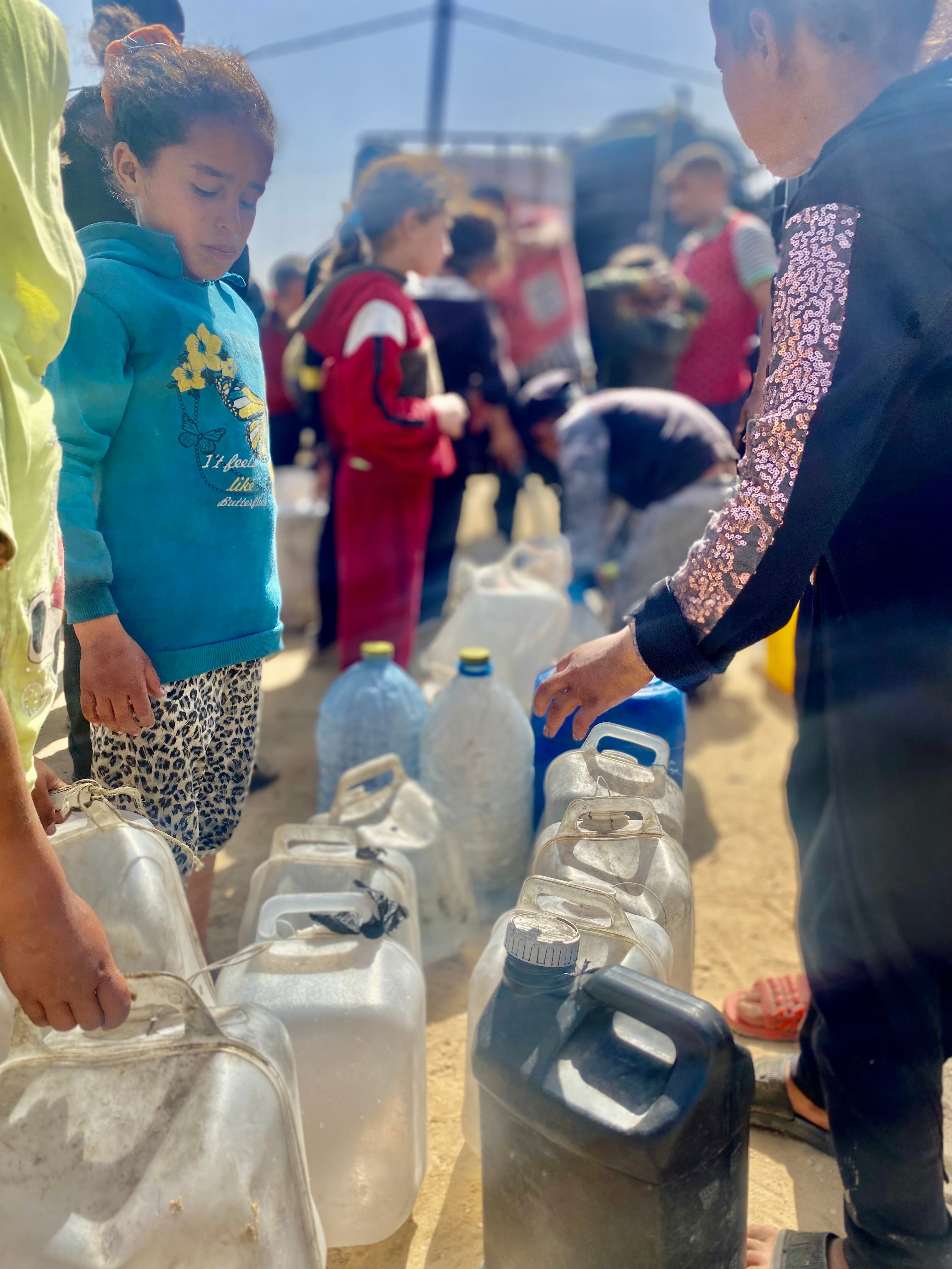 Water tank for Gaza
